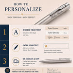 Load image into Gallery viewer, Personalized Parker Urban Ballpoint Pen, Engraved Stainless Steel Executive Gift