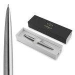 Load image into Gallery viewer, Personalized Parker Jotter Mechanical Pencil | Engraved Stainless Steel, Chrome Trim (Gift Box)