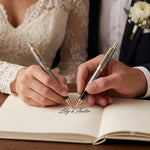 Load image into Gallery viewer, Personalized Parker Pen, Wedding Gift for Bride and Groom, Engraved Couple Gift, Custom Wedding Keepsake