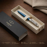 Load image into Gallery viewer, Personalized Parker Jotter XL Ballpoint Pen, Blue, Gift Box, Engraved Luxury Gift for Him & Her, Doctor, Wedding, Anniversary, Graduation