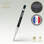 Load image into Gallery viewer, Genuine Parker Gel Ink Refills: Blue & Black, 0.7mm Medium Tip (2 Pack)