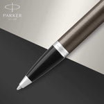 Load image into Gallery viewer, Personalized Parker IM Ballpoint Pen, Dark Espresso Metal, Engraved Gift for Him/Her