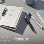Load image into Gallery viewer, Personalized Parker IM Ballpoint Pen, Dark Espresso Metal, Engraved Gift for Him/Her