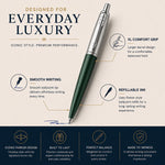Load image into Gallery viewer, Personalized Parker Jotter XL Ballpoint Pen, Matte Green Engraved Gift Box