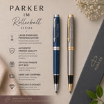 Load image into Gallery viewer, Custom Engraved Parker IM Rollerball Pen | Personalized Gift Box