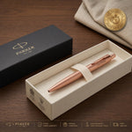Load image into Gallery viewer, Personalized Rose Gold Parker Jotter XL Pen, Engraved Ballpoint Gift for Him & Her, Doctor, Wedding, Groomsmen, Anniversary