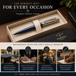 Load image into Gallery viewer, Personalized Parker Jotter XL Ballpoint Pen, Blue, Gift Box, Engraved Luxury Gift for Him & Her, Doctor, Wedding, Anniversary, Graduation