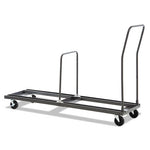 Load image into Gallery viewer, Chair/table Cart, Metal, 600 Lb Capacity, 20.86" X 50.78" To 72.04" X 43.3", Black