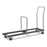 Load image into Gallery viewer, Chair/table Cart, Metal, 600 Lb Capacity, 20.86" X 50.78" To 72.04" X 43.3", Black