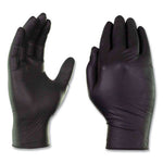 Load image into Gallery viewer, Nitrile Exam Gloves, Powder-free, 3 Mil, Large, Black, 100/box, 10 Boxes/carton