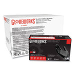 Load image into Gallery viewer, Industrial Nitrile Gloves, Powder-free, 5 Mil, Large, Black, 100 Gloves/box, 10 Boxes/carton