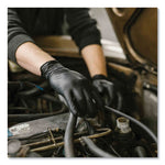 Load image into Gallery viewer, Industrial Nitrile Gloves, Powder-free, 5 Mil, Large, Black, 100 Gloves/box, 10 Boxes/carton