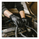 Load image into Gallery viewer, Industrial Nitrile Gloves, Powder-free, 5 Mil, Black, Xx-large, 100 Gloves/box, 10 Boxes/carton