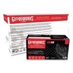 Load image into Gallery viewer, Heavy-duty Industrial Nitrile Gloves, Powder-free, 6 Mil, Large, Black, 100 Gloves/box, 10 Boxes/carton
