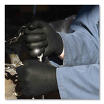 Load image into Gallery viewer, Heavy-duty Industrial Nitrile Gloves, Powder-free, 6 Mil, Large, Black, 100 Gloves/box, 10 Boxes/carton