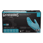 Load image into Gallery viewer, Industrial Nitrile Gloves, Powder-free, 5 Mil, Blue, Large, 100 Gloves/box, 10 Boxes/carton