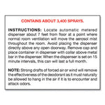 Load image into Gallery viewer, Metered Concentrated Room Deodorant, Fresh Linen Scent, 7 Oz Aerosol Spray, 12/box