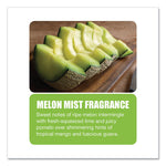 Load image into Gallery viewer, Diamond 3d Urinal Screen, Melon Mist Scent, Clear, 10/pack, 6 Packs/carton