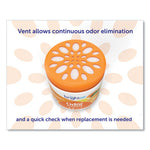 Load image into Gallery viewer, Super Odor Eliminator, Mandarin Orange And Fresh Lemon, 14 Oz Jar, 6/carton