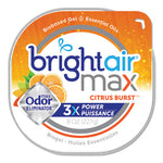 Load image into Gallery viewer, Max Odor Eliminator Air Freshener, Citrus Burst, 8 Oz Jar, 6/carton