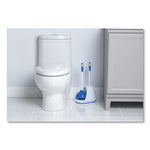 Load image into Gallery viewer, Turbo Plunger And Bowl Brush Set, 12.5" Plastic Handle, 6" Dia, White