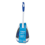 Load image into Gallery viewer, Turbo Plunger And Bowl Brush Set, 12.5" Plastic Handle, 6" Dia, White