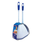 Load image into Gallery viewer, Turbo Plunger And Bowl Brush Set, 12.5" Plastic Handle, 6" Dia, White