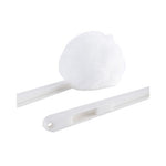 Load image into Gallery viewer, Deluxe Bowl Mop, 12" Handle, 2" Mop Head, White, 25/carton