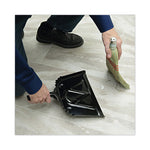 Load image into Gallery viewer, Metal Dust Pan, 12 X 14, 2" Handle, 20-gauge Steel, Black, 12/carton