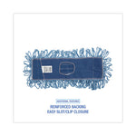 Load image into Gallery viewer, Mop Head, Dust, Looped-end, Cotton/synthetic Fibers, 18 X 5, Blue