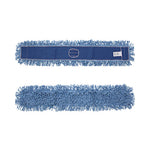 Load image into Gallery viewer, Dust Mop Head, Cotton/synthetic Blend, 48" X 5", Blue