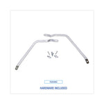 Load image into Gallery viewer, Metal Handle Braces, Large, Fits 24" To 48" Floor Sweeps, 0.5 X 17 X 12