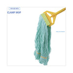 Load image into Gallery viewer, Ecomop Looped-end Mop Head, Recycled Fibers, Extra Large Size, Green