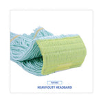 Load image into Gallery viewer, Ecomop Looped-end Mop Head, Recycled Fibers, Extra Large Size, Green