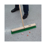 Load image into Gallery viewer, Threaded End Broom Handle, Lacquered Wood, 0.94" Dia X 60", Natural