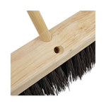 Load image into Gallery viewer, Tapered End Broom Handle, Lacquered Pine, 1.13" Dia X 60", Natural