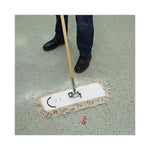 Load image into Gallery viewer, Industrial Dust Mop Head, Hygrade Cotton, 18w X 5d, White