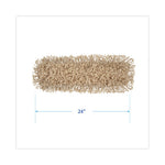 Load image into Gallery viewer, Industrial Dust Mop Head, Hygrade Cotton, 24w X 5d, White