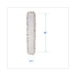 Load image into Gallery viewer, Industrial Dust Mop Head, Hygrade Cotton, 48w X 5d, White