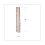 Load image into Gallery viewer, Industrial Dust Mop Head, Hygrade Cotton, 60w X 5d, White