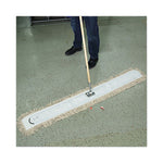 Load image into Gallery viewer, Industrial Dust Mop Head, Hygrade Cotton, 60w X 5d, White