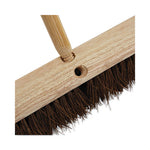 Load image into Gallery viewer, Heavy-duty Threaded End Lacquered Hardwood Broom Handle, 1.13" Dia X 60", Natural