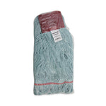 Load image into Gallery viewer, Echomop With Looped-end Wet Head, Synthetic/cotton, Large, Blue, 12/carton