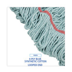 Load image into Gallery viewer, Echomop With Looped-end Wet Head, Synthetic/cotton, Large, Blue