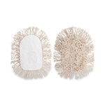 Load image into Gallery viewer, Wedge Dust Mop Head, Cotton, 17.5 X 13.5, White