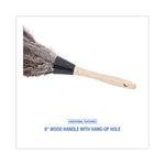 Load image into Gallery viewer, Professional Ostrich Feather Duster, Gray, 14" Length, 6" Handle
