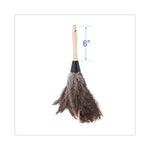 Load image into Gallery viewer, Professional Ostrich Feather Duster, Gray, 14" Length, 6" Handle