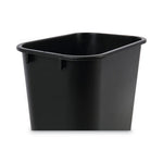 Load image into Gallery viewer, Soft-sided Wastebasket, 14 Qt, Plastic, Black