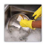 Load image into Gallery viewer, Scrubbing Sponge, Light Duty, 3.6 X 6.1, 0.7" Thick, Yellow/white, Individually Wrapped, 20/carton