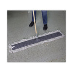 Load image into Gallery viewer, Mop Head, Dust, Disposable, Cotton/synthetic Fibers, 48 X 5, White